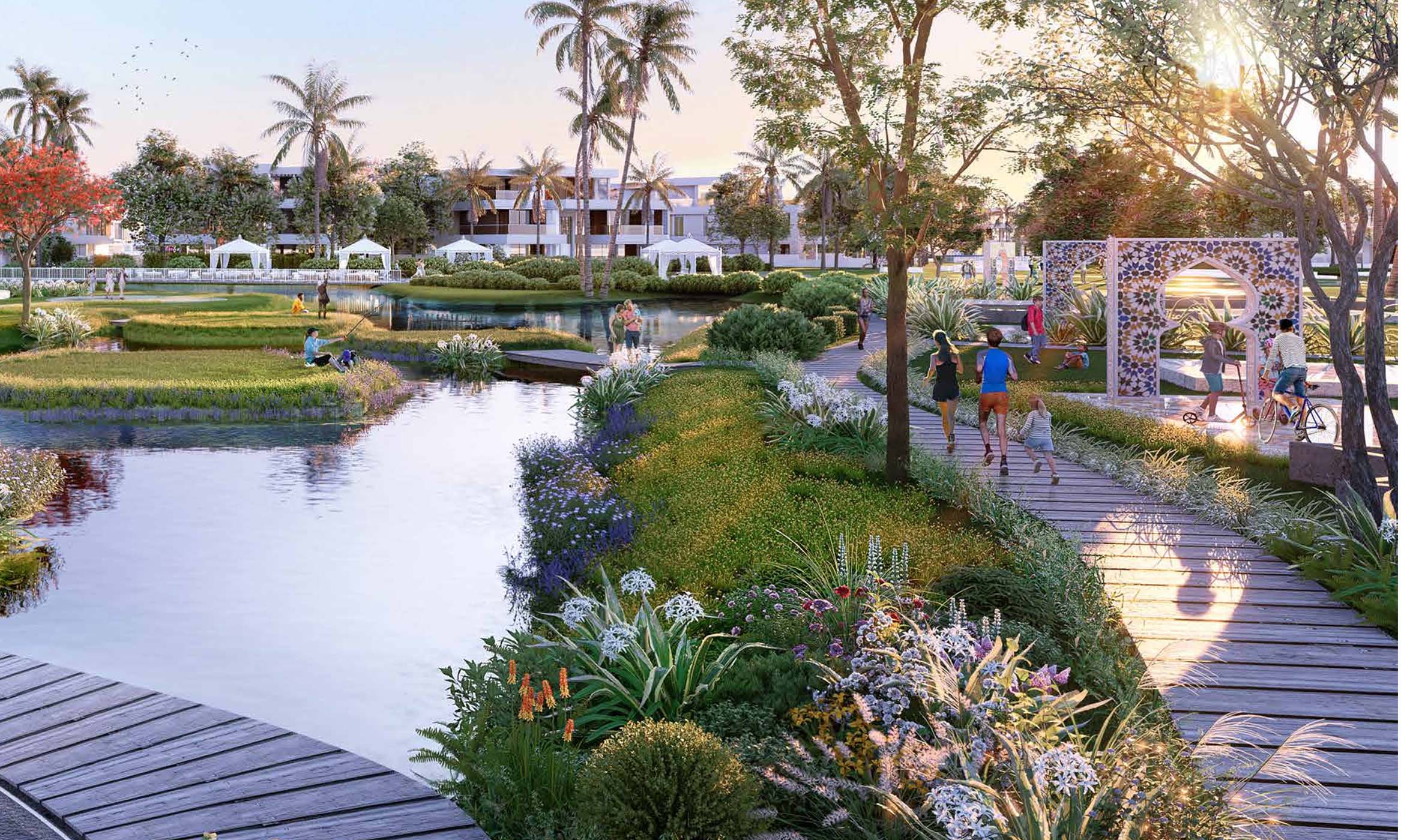 Morocco Damac Lagoons Dubai Townhouses and Villas